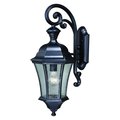 Vaxcel International Aberdeen Dualux® 10In. Outdoor Wall Light Shiny Black T0320